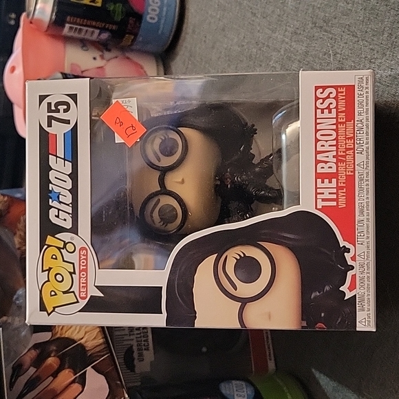 Pop! Funko vynil figure toy g.i.-joe The Baroness #75 retro toys - Picture 1 of 5